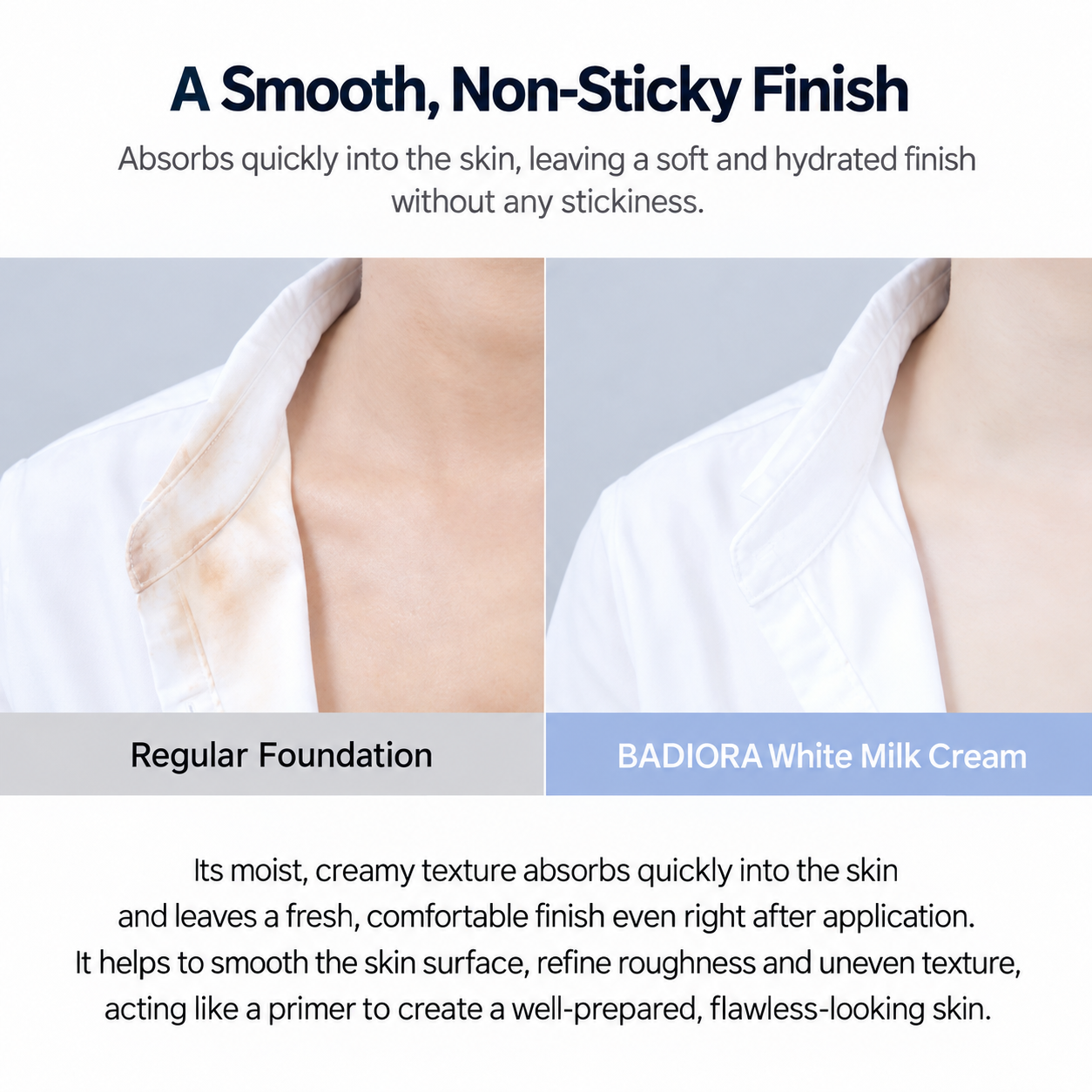 BADIORA White Milk Cream