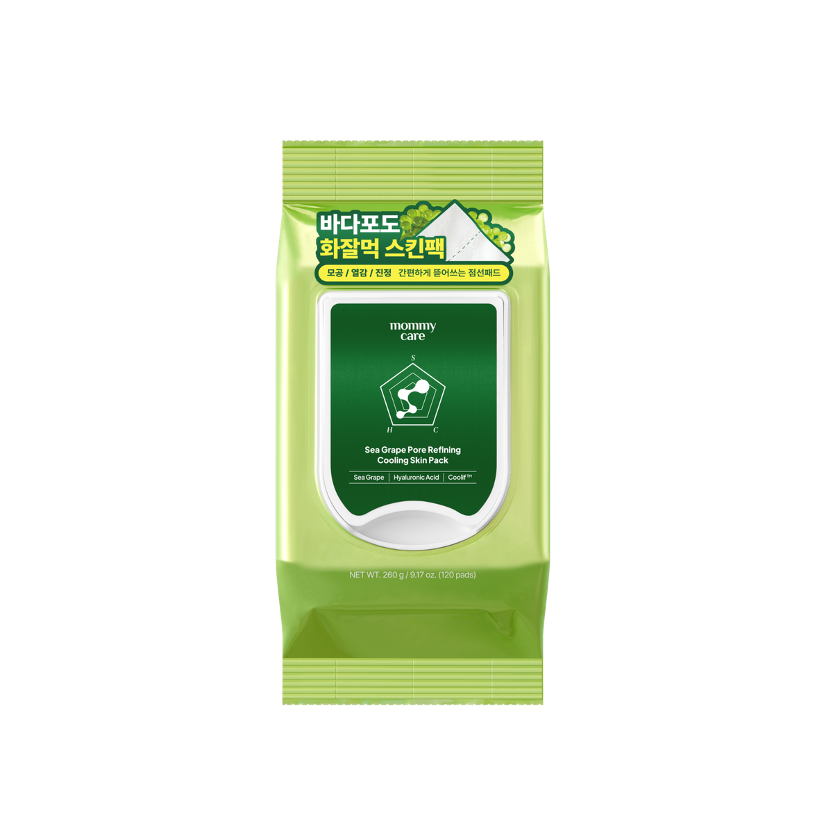 Mommy Care Sea Grape Pore Refining Cookling Skin Pack